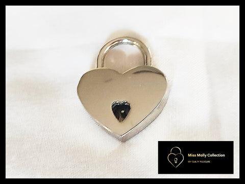 Silver Heart Lock