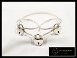 Sterling Silver Day Collar & Cuff Triple Combination